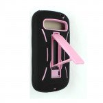 Wholesale Armor Hybrid Case for Samsung Admire R720 (PinkBlack)